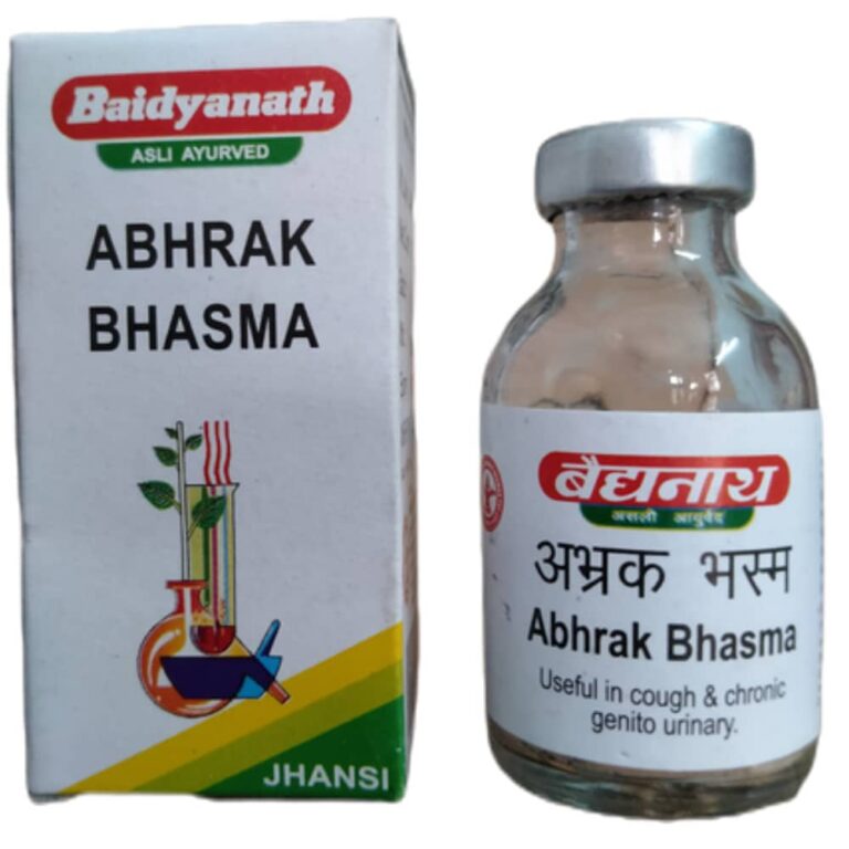 Buy Baidyanath Abhrak Bhasma (10g X 2 Pack) | Naturalved