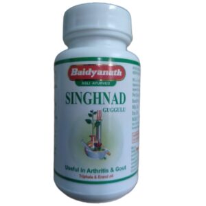 Baidyanath Singhnad Guggulu (80 Tablets)