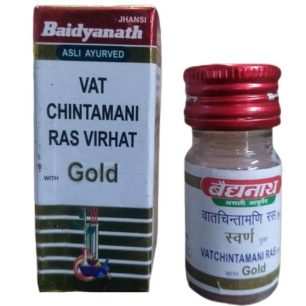 Baidyanath Vat Chintamani Ras Virhat gold