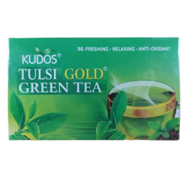 Kudos Tulsi Gold Green Tea (1)